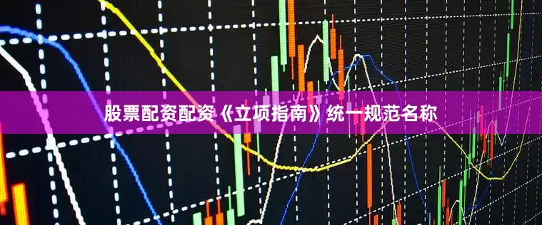 股票配资配资《立项指南》统一规范名称