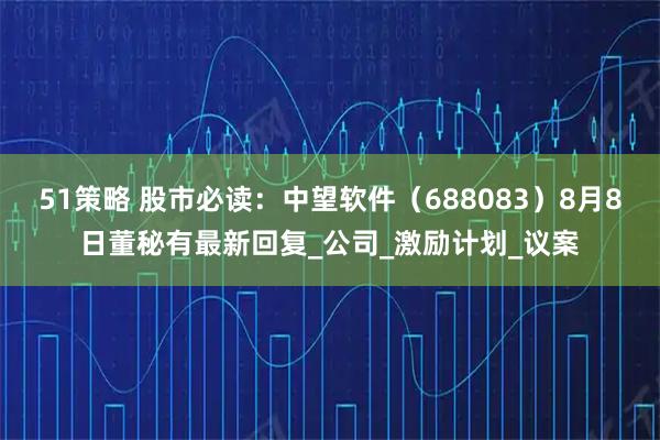 51策略 股市必读：中望软件（688083）8月8日董秘有最新回复_公司_激励计划_议案