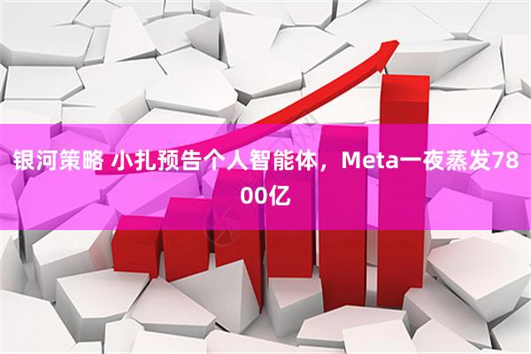 银河策略 小扎预告个人智能体，Meta一夜蒸发7800亿