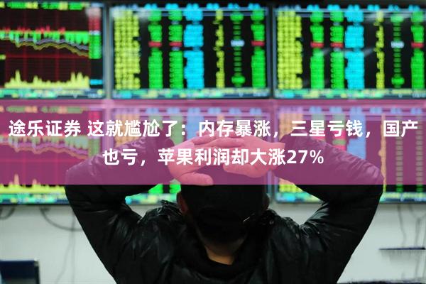 途乐证券 这就尴尬了：内存暴涨，三星亏钱，国产也亏，苹果利润却大涨27%